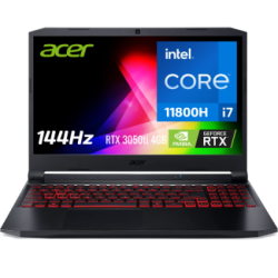 LAPTOP ACER NITRO 5 GAMING INTEL CORE I7 11800H 11VA RAM 8GB  SSD 512GB PCEI  HD