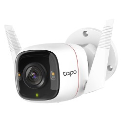 CAMARA DE VIGILANCIA TPLINK TAPO C310 3MP HD WIFI Y ALAMBRICO HASTA MICRO SD 128