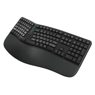 TECLADO MEETION MTDIRECTORW ERGONOMICO INALAMBRICO 113 TECLAS ESPAOL