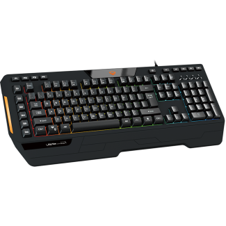 TECLADO MEETION MTK9420 PRO GAMING CON MACRO RGB AJUSTES E ILUMINACION CON RECON