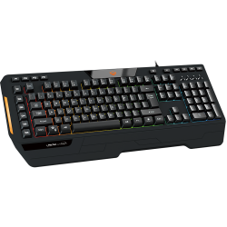 TECLADO MEETION MTK9420 PRO GAMING CON MACRO RGB AJUSTES E ILUMINACION CON RECON