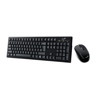 TECLADO GENIUS  MOUSE KM8101 INHALAMBRICO PILAS AA X 2