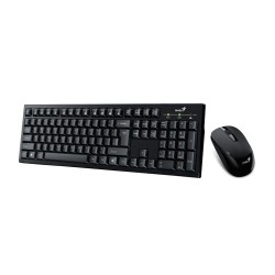 TECLADO GENIUS  MOUSE KM8101 INHALAMBRICO PILAS AA X 2
