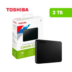 DISCO DURO EXTERNO 2TB SATA 2.5'' TOSHIBA CANVIO BASICS USB 3.0 BLACK