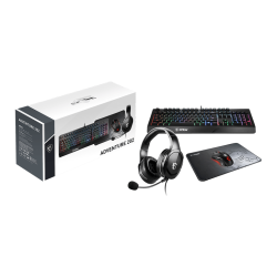 TECLADO COMBO 4 EN 1 MSI ADVENTURE 202 US USB 20 KEYBOARD INTERFACE 6 BUTTON MOU