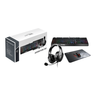 TECLADO COMBO 4 EN 1 MSI ADVENTURE 202 US USB 20 KEYBOARD INTERFACE 6 BUTTON MOU