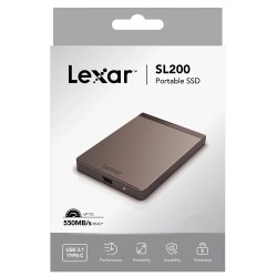 DISCO SOLIDO EXTERNO 512GB LEXAR SL200 TIPO C USB 31  LSL200X512GRNNNU