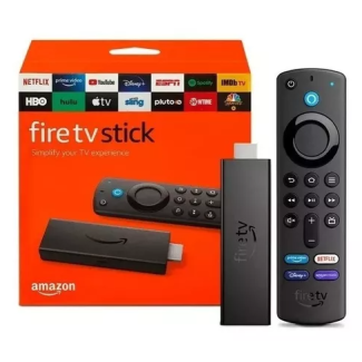 TV BOX AMAZON FIRE STICK ALEXA VOICE TV LITE INCLUYE CONTROL REMOTO  EXTENSOR HD