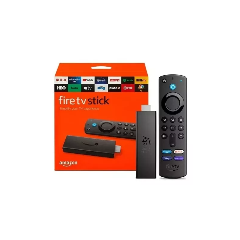 TV BOX AMAZON FIRE STICK ALEXA VOICE TV LITE INCLUYE CONTROL REMOTO  EXTENSOR HD
