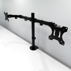 SOPORTE PARA MONITOR LCDLED KLIPX KPM310 DOBLE MONITOR 13 32