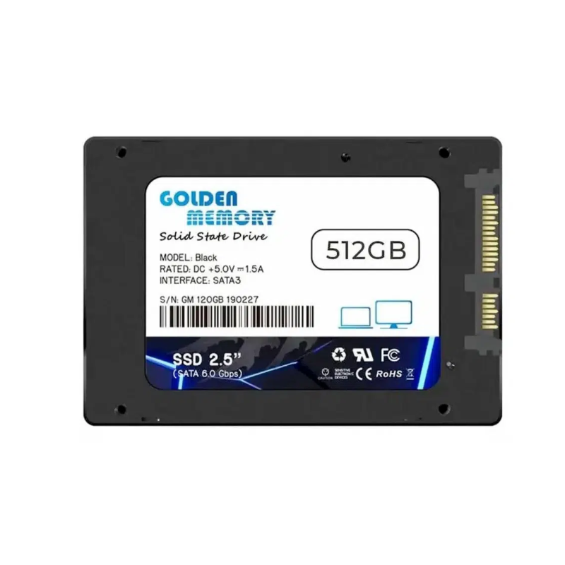 DISCO SOLIDO 512 GB GOLDEN SATA 2