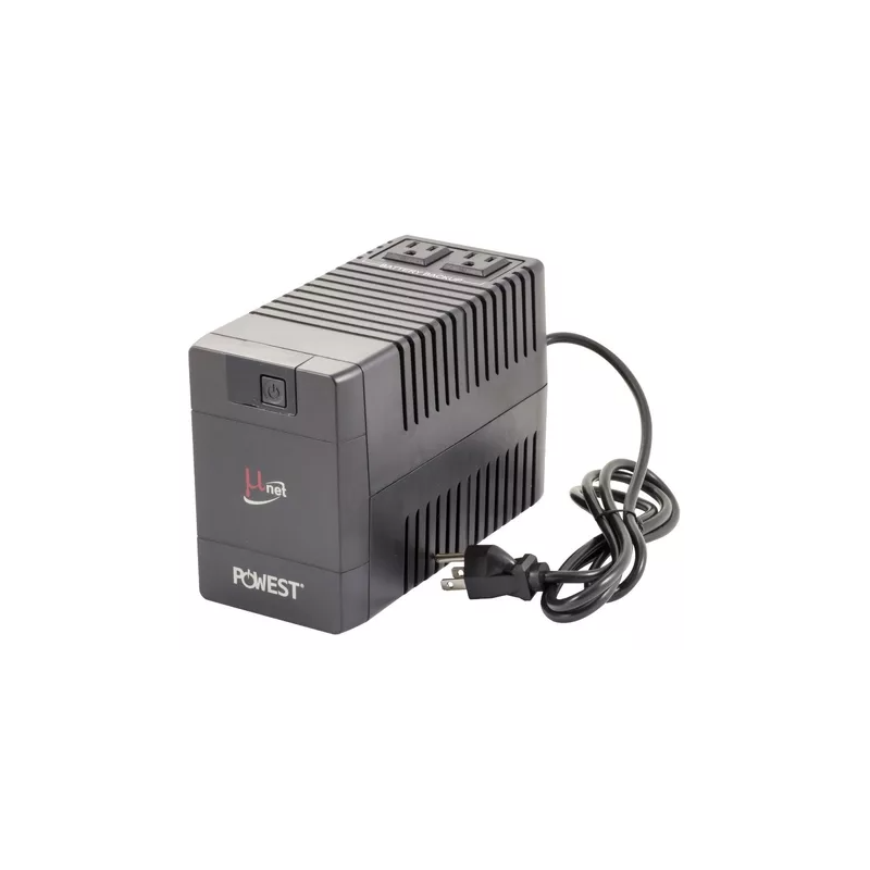 UPS POWEST INTERACTIVO MICRONET 500VA 110120VAC 25A 2 TOMAS
