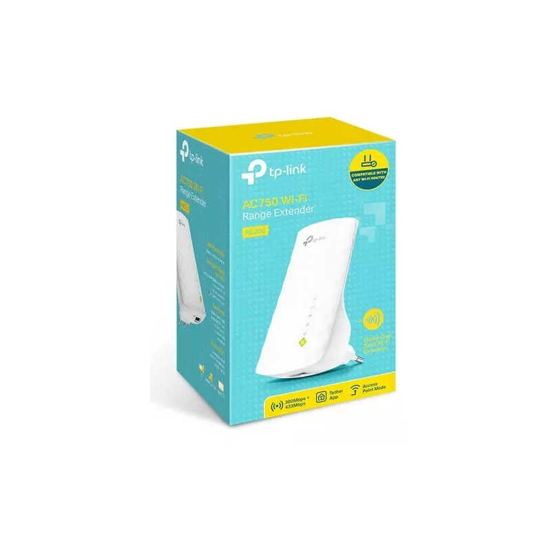 EXTENSOR DE RANGO WIFI TPLINK RE200 AC750 5G