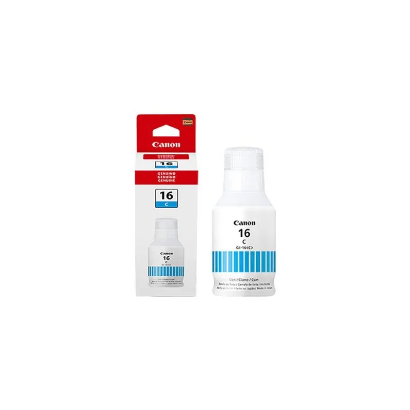 TINTA CANON GI16C CYAN 135ML GX6010 GX7010