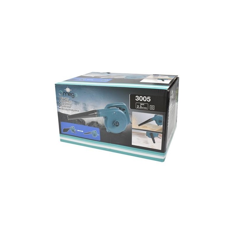 SOPLADORA ASPIRADORA OMEGA 3005 110V800W VERDE