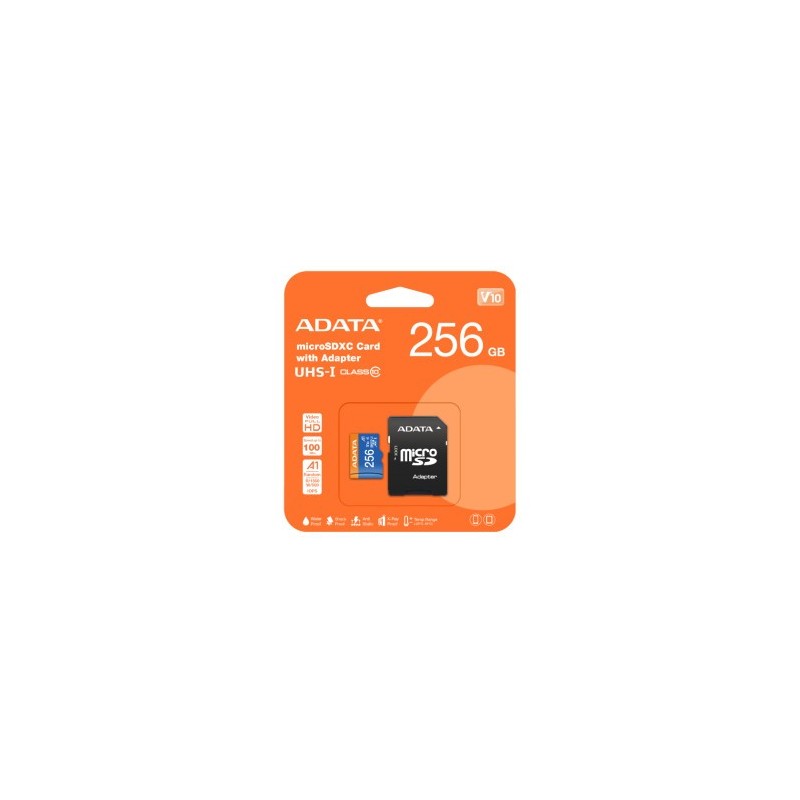 MEMORIA MICRO SD 256GB ADATA CLAS10