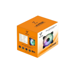 VENTILADOR PARA CASE INFINYTEK F602 COMBO 3 EN 1 LED ARGB 3 FANS  1 CONTROLINCLU