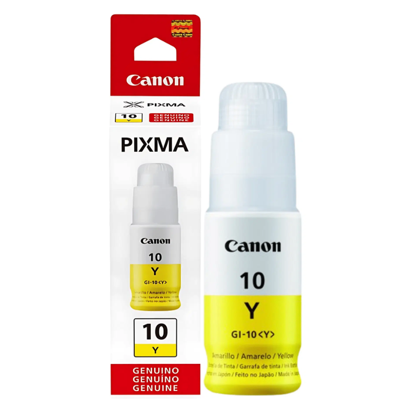 TINTA CANON GI10Y YELLOW 70ML GM2010G6010