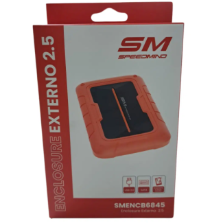 CASE PARA DISCO DURO ENCLOSURE SPEEDMIND 25 30 SMENCB6845 ANTIGOLPES