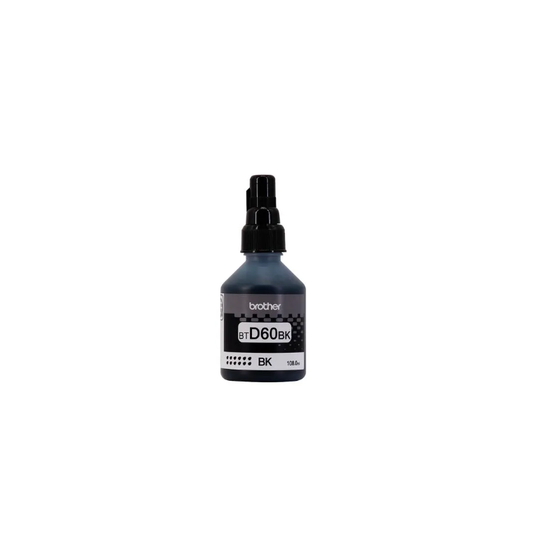 TINTA BROTHER BTD60BK NEGRO 1080ML T310T510WT520WT420WT720DW