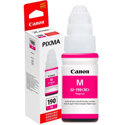TINTA CANON GI190 MAGENTA 70ML G1100 G1110 G2100 G2101 G2110 G2111 G3100 G3101 G