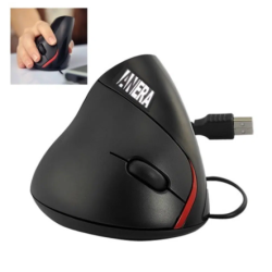 MOUSE ANERA ERGONOMICO AEMCV06 CON CABLE USB
