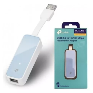 ADAPTADOR DE RED USB A RJ45 TPLINK UE200 USB 20 A RJ45 10100 MBPS DISEO PEGABLE