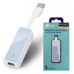 ADAPTADOR DE RED USB A RJ45 TPLINK UE200 USB 20 A RJ45 10100 MBPS DISEO PEGABLE