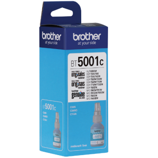 TINTA BROTHER BT5001C CYAN 418ML T510W T710W T310 T910DW T420W T520W T720DW