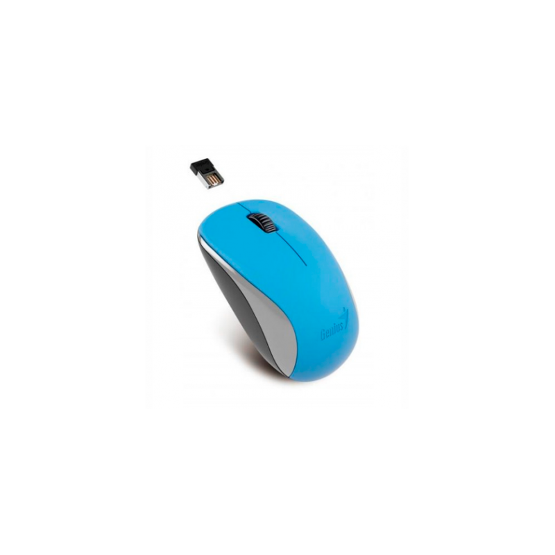 MOUSE GENIUS NX7000 INHALAMBRICO BLUE 24GHZ PILA AA