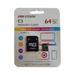 MEMORIA MICRO SD 64GB HIKVISION TFC164G CLAS10