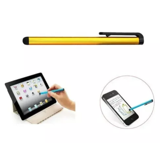 LAPIZ OPTICO STYLUS PEN PARA PANTALLAS TACTILES DORADO