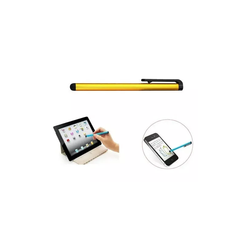 LAPIZ OPTICO STYLUS PEN PARA PANTALLAS TACTILES DORADO