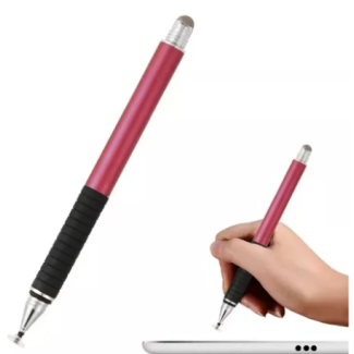 LAPIZ OPTICO STYLUS PEN PARA PANTALLAS TACTILES ROJO