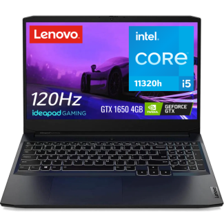 LAPTOP LENOVO IDEAPAD GAMING 3 15IMH6 INTEL CORE I5 11320H 11va 8GB SSD 512GB NV