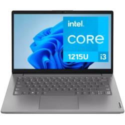 LAPTOP LENOVO V14 G3 IAP INTEL CORE I3 1215U (12 VA) RAM DDR4 8GB SSD 256GB 14"FHD FREEDOS IRON GREY (INCLUYE MOCHILA LENOVO)