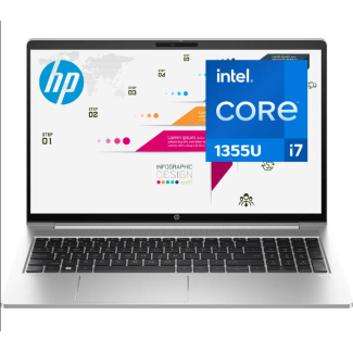 LAPTOP HP PROBOOK 450 G10 INTEL CORE i7 1355U (13VA) RAM 16GB DDR4 3200 SSD 512GB 15.6”