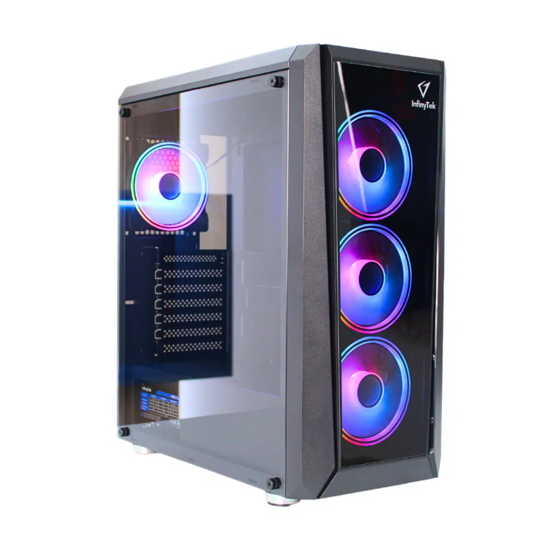 CPU INFINYTEK GAMER H-15 *BLACK* INTEL CORE I7 RAM 16GB SSD 1TB 650W CON TECLADO Y MOUSE CPU INFINYTEK GAMER H-15 *BLACK* INTEL CORE I7 RAM 16GB SSD 1TB 650W CON TECLADO Y MOUSE