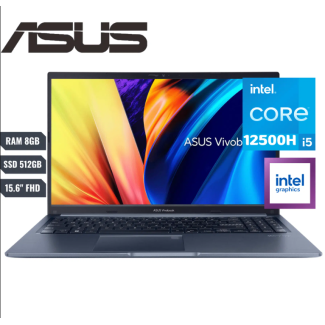 LAPTOP ASUS X1502ZA-EJ2444 INTEL CORE I5 12500H RAM 8GB SSD 512GB 15.6" FHD 3USB 2