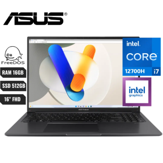 Laptop Asus Vivobook X1605za-mb915 Intel Core I7 12700h RAM 16GB DDR4 SSD 512GB 2