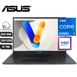 Laptop Asus Vivobook X1605za-mb915 Intel Core I7 12700h RAM 16GB DDR4 SSD 512GB