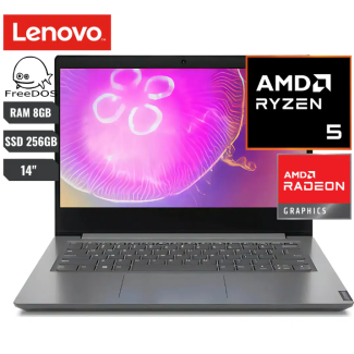 Laptop Lenovo V14 g4 AMD Ryzen 5 7520u RAM 8GB SSD 256GB 14"