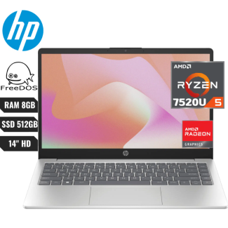 Laptop Hp 14 Ryzen 5 7520u RAM 8GB 2