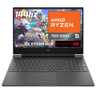 LAPTOP HP VICTUS AMD RYZEN 5 7535HS RAM 16G SSD 512GB AMD RADEON RX 6550M 4GB