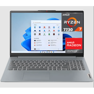 Laptop Lenovo Ideapad Slim 3 Ryzen 7 7730 RAM 16GB SSD 512GB 15.6" 2