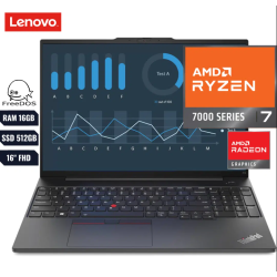 Laptop Lenovo Thinkpad E16 Gen 1 Amd Ryzen 7 7730u Ram 16GB DDR4 512GB SSD 16″