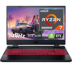 LAPTOP ACER NITRO 5 RYZEN 7 6800HS RAM 16GB 512GB SSD VIDEO RTX3050 4GB WINDOWS 11