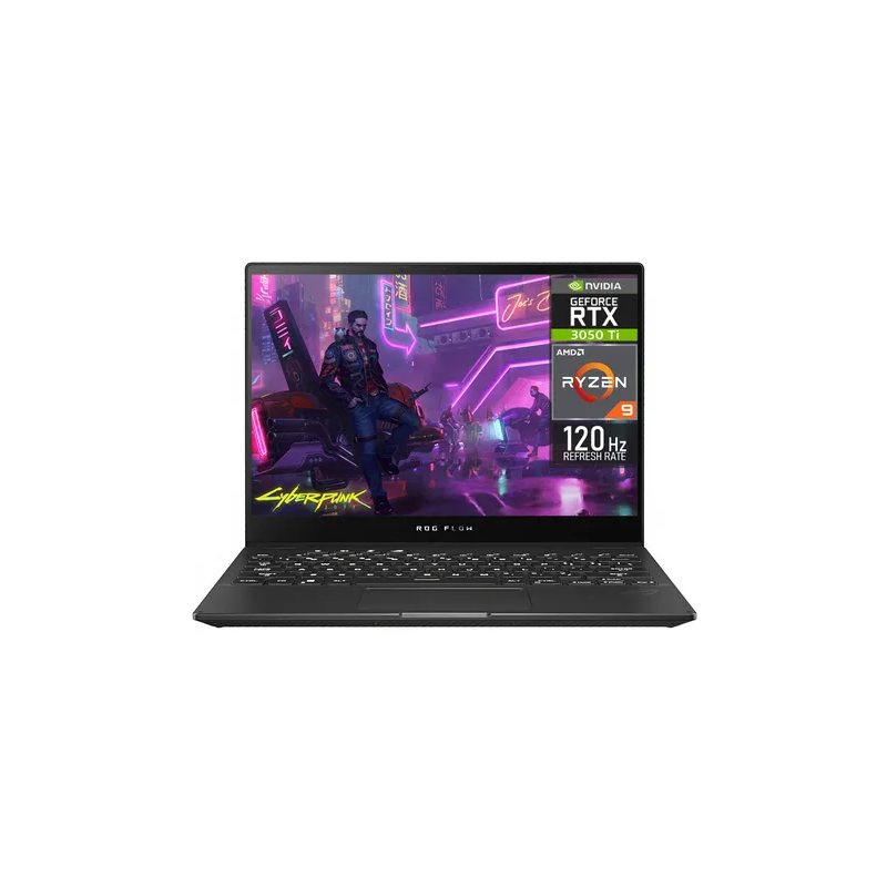 LAPTOP ASUS ROG FLOW X13 RYZEN 9 6900 RAM 16GB SSD 1TB NVIDIA GEFORCE RTX 3050 4GB RAM* 13,4" TOUCH 120HZ WINDOWS 11