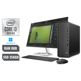 COMPUTADOR HP SLIM INTEL CORE I3 10105 RAM 8GB (EXPANDIBLE) SSD 256GB WINDOWS 11