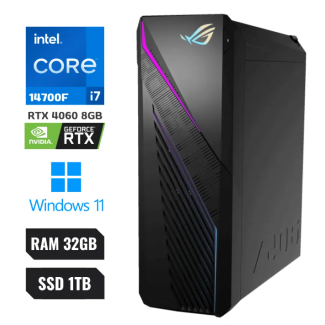 PC Asus Rog G16 Intel® Core™ I7-14700f  RAM 32GB SSD 1TB RTX 4060 8GB Windows 11 Mouse+Teclado